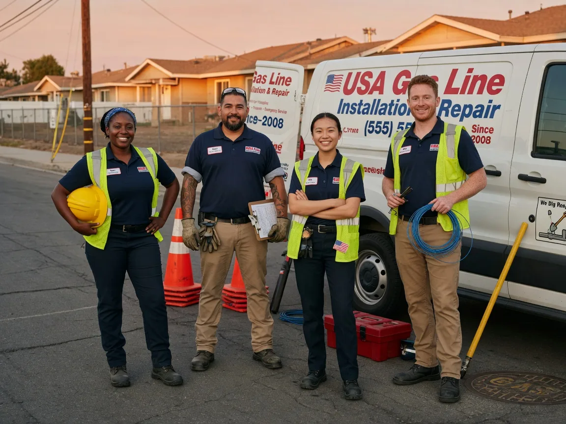 Gas Line Installation company in Hensel, ND